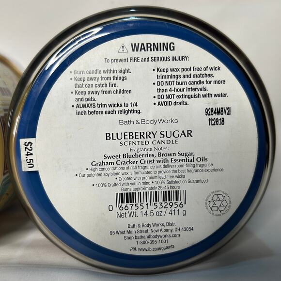 Bath & Body Works 3 Wick Full Winter Collection (7) Rare Brand New 14.5oz - Picture 7 of 10